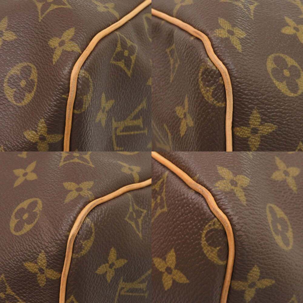 LOUIS VUITTON Brown Monogram Keepall 60 Boston Bag - Picture 4 of 10